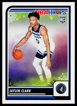 2023 Panini NBA Hoops Haunted Hoops #189 Jaylen Clark