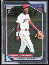 2024 Bowman Chrome Prospects #BCP-181 Greylin De La Paz