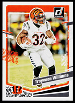 2023 Donruss Base Set #59 Trayveon Williams