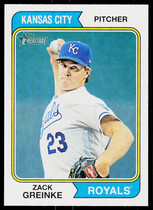 2023 Topps Heritage High Number #675 Zack Greinke