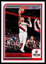 2023 Panini NBA Hoops #139 Anfernee Simons