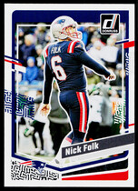 2023 Donruss Base Set #208 Nick Folk