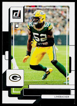 2022 Donruss Base Set #101 Rashan Gary