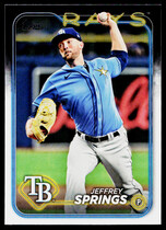 2024 Topps Update #US74 Jeffrey Springs