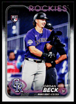 2024 Topps Update #US198 Jordan Beck