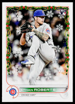 2022 Topps Holiday #HW92 Ethan Roberts