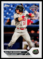 2023 Topps Pro Debut #PD-188 Dalton Rushing