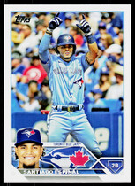 2023 Topps Base Set #324 Santiago Espinal