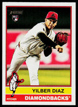 2025 Topps Heritage #372 Yilber Diaz