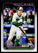 2024 Topps Update #US269 Jordan Beck