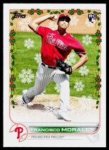 2022 Topps Holiday #HW154 Francisco Morales