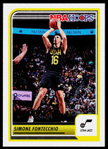 2023 Panini NBA Hoops #144 Simone Fontecchio