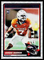2025 Score Rookies Scorecard #89 Jahdae Barron