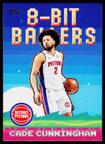 2025 Topps 8-Bit Ballers #8B-1 Cade Cunningham