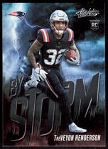 2025 Panini Absolute By Storm #19 Treveyon Henderson