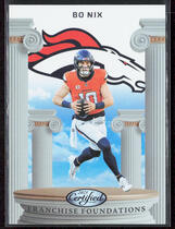 2025 Panini Certified Franchise Foundations #21 Bo Nix