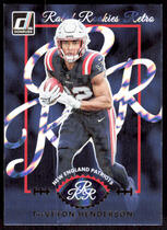 2025 Donruss Rated Rookies Retro #20 Treveyon Henderson