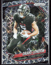 2025 Panini Prizm Lazer Prizm #198 Drake London