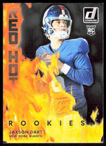 2025 Donruss Red Hot Rookies #3 Jaxson Dart