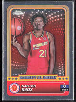 2024 Topps Chrome McDonalds All-American #89 Karter Knox