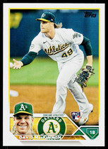 2023 Topps Base Set #276 David Mackinnon