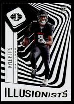 2021 Panini Illusions Illusionists #17 Kyle Pitts