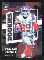 2021 Donruss Optic Rookie Gridiron Kings #10 Kadarius Toney