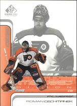 2001 SP Game-Used #41 Roman Cechmanek