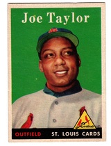 1958 Topps Base Set #451 Joe Taylor