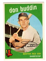 1959 Topps Base Set #32 Don Buddin