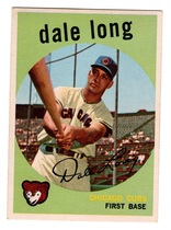 1959 Topps Base Set #414 Dale Long
