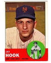 1963 Topps Base Set #469 Jay Hook