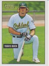 2005 Bowman Heritage Draft Pick Variation #328 Travis Buck