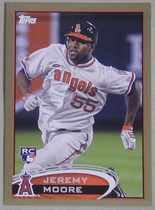 2012 Topps Gold #277 Jeremy Moore