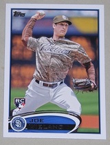 2012 Topps Update #US306 Joe Wieland