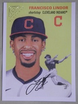 2020 Topps Gallery Heritage #HT-10 Francisco Lindor