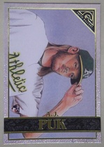 2020 Topps Gallery Rainbow Foil #61 A.J. Puk