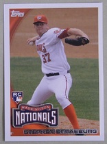 2010 Topps Base Set Series 2 #661 Stephen Strasburg (