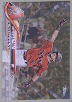 2018 Topps Gold #319 David Peralta