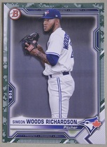 2021 Bowman Prospects Camo #BP-95 Simeon Woods Richardson