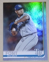2019 Topps Rainbow Foil Series 2 #429 Wilmer Font