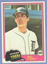 1981 Topps Traded #760 Bill Fahey