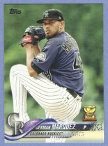 2018 Topps Base Set Series 2 #534 German Marquez