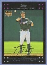 2007 Topps Base Set Series 1 #135 Troy Tulowitzki