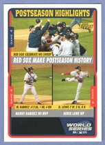 2005 Topps Base Set #368 Red Sox