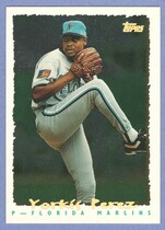 1995 Topps Cyberstats #371 Yorkis Perez