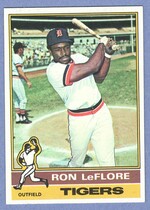 1976 Topps Base Set #61 Ron LeFlore