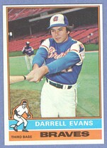 1976 Topps Base Set #81 Darrell Evans