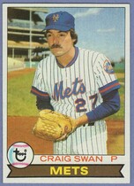 1979 Topps Base Set #334 Craig Swan