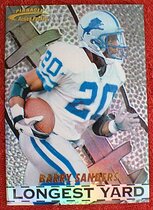 1996 Action Packed Longest Yard #7 Barry Sanders